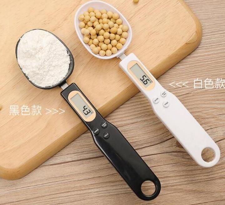 Electronic ABS Stainless Steel Kitchen Spoon Food Scale 500g 0.1g