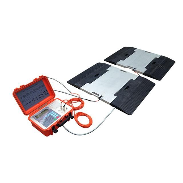 30t Dynamic Portable Axle Vehicle Weighing Truck Scale