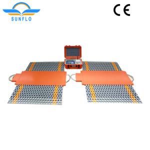 Portable Dynamic Axle Weigher Vehicle Weighing Pad