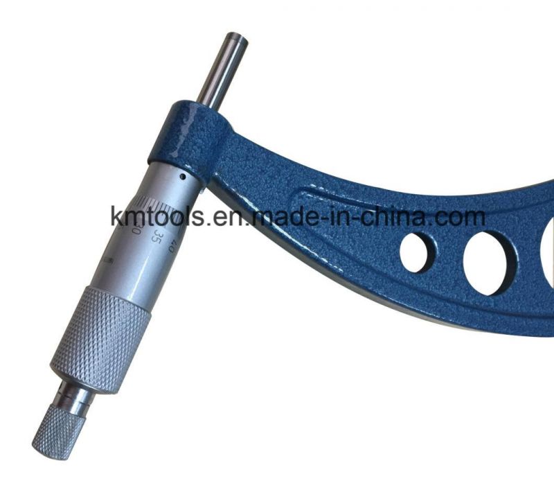 250-275mm Large Range Mechanical Outside Micrometer with Carbide Measuring Face