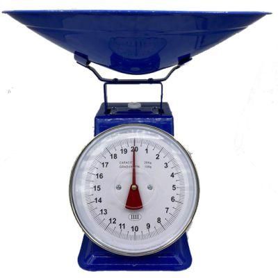 High Accuracy Iron Dial Spring Weighing Scales with Funnel