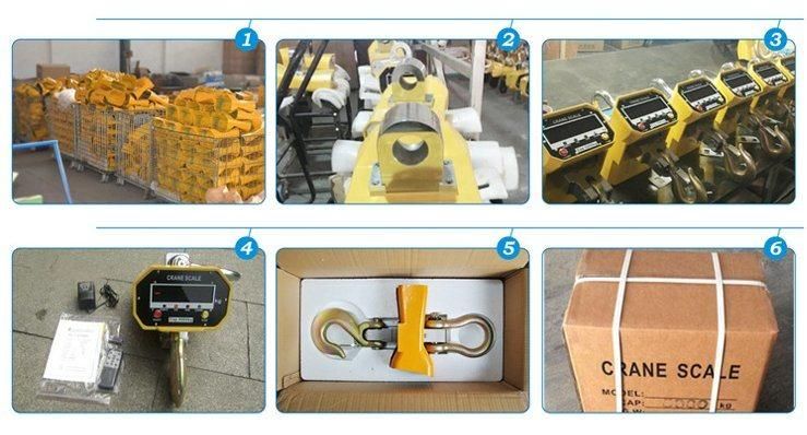 IP54 Electrical Weighing Hook Digital Crane Electric Hanging Scale 5000kg