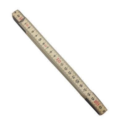 Metric or Inch Wood Folding Ruler
