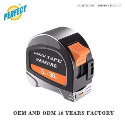 Digital 30m OEM Factory Laser Beam Measure Tape 5m
