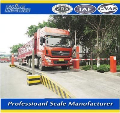 Driver Assisted Unattended Truck Weight Scale 120t 3*18m