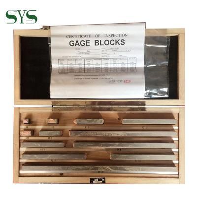 113PCS Steel Metric Rectangular Gauge Block Measuring Device