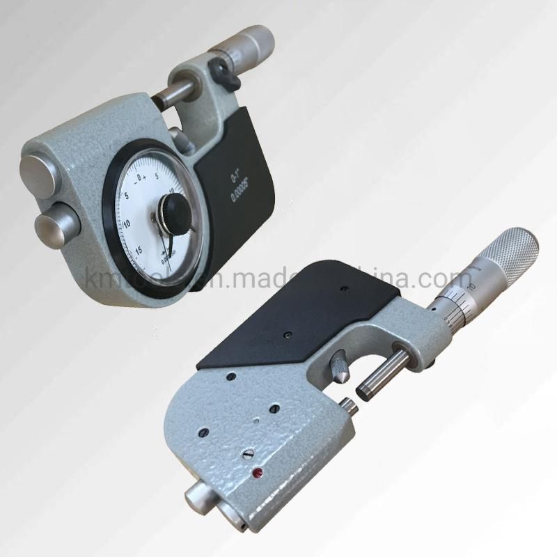 High Quality 0-1′ ′ Indicating Snap Micrometer with Aluminium Alloy Safety Packing