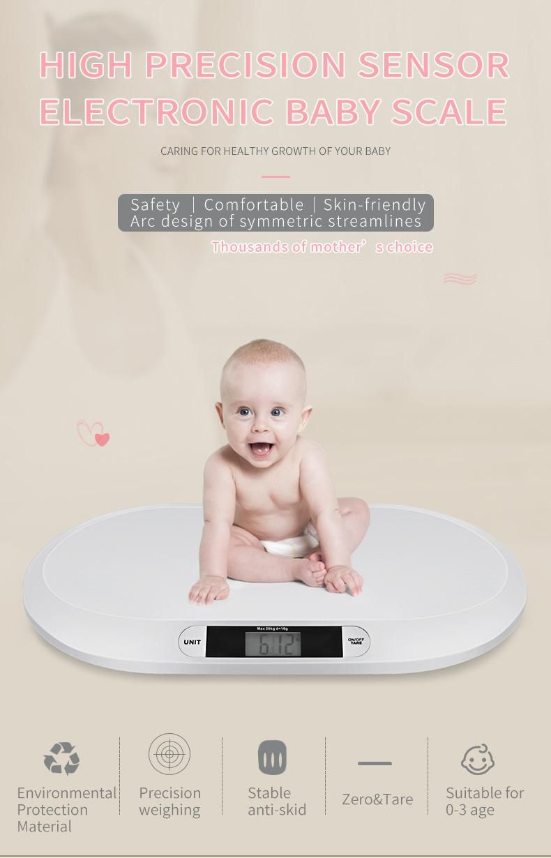 20kg Newborn Electronic Household Weight Scale Baby Growth Health Scale