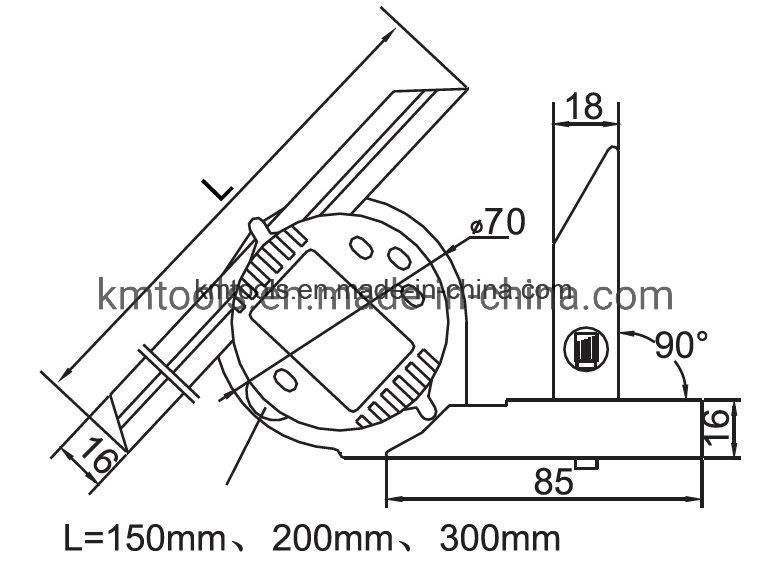 High Quality 0-360degree Digital Protractor