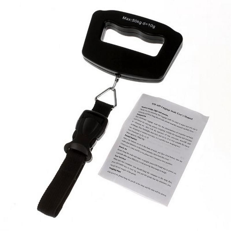 Belt Strap Travel Suitcase Weight Scale Portable Electronic Weighing Luggage