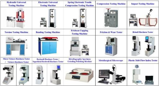 Metal Universal Testing Machine Extensometer Made in China Factory