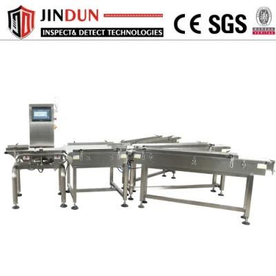 High Accuracy Checkweigher Weight Checking Machine for Biscuit Food