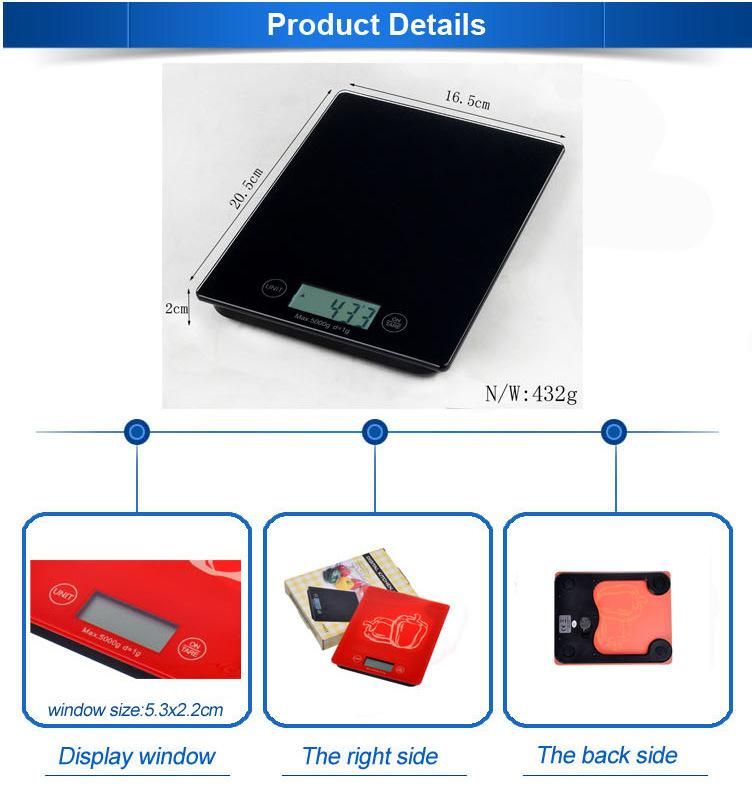 Household Scales Electronic Kitchen Weight Scale