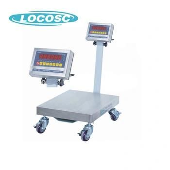100kg 500kg Digital Balance CAS Warehouse Postal Movable Dynamic Weighing Scale