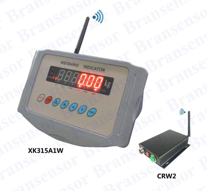 Most Popular Wireless Weighing Indicator with 6-Digit LED Display RS232/RS485 Serial Interface Used for Electronic Platform Scales, Weighing Scales (XK315A1W)