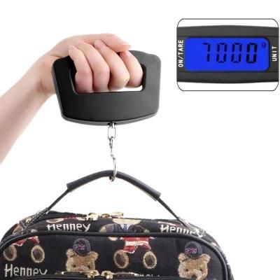 50kg/10g ABS Metal Hanging Electronic Luggage Weighing Scale 2019