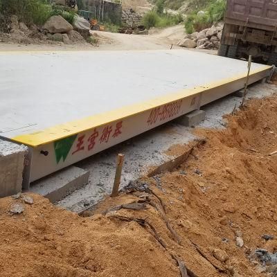 12m Truck Scale Design Weighbridge Price