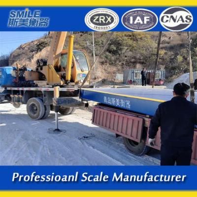 Outdoor 3.4*16m Truck Scale Large Model Measurement Equipment