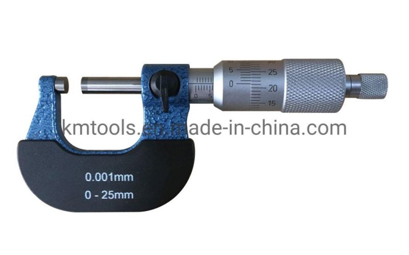 0-25mmx0.001mm Outside Micrometer Professional Manufacturer