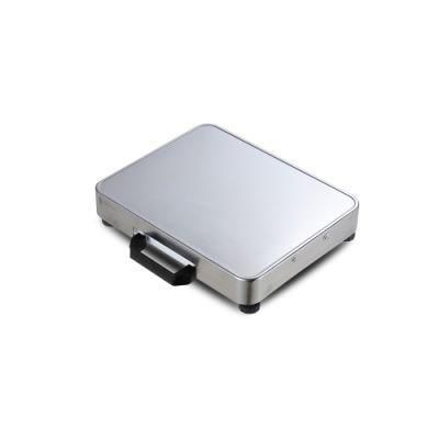 Portable Stainless Steel Cover IP65 Load Cell Platform Scale 150kg with Handle