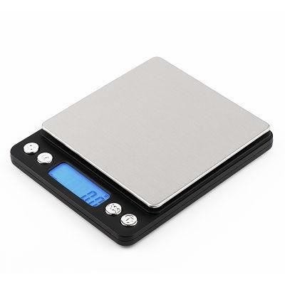 I2000 Waterproof Food Electronic Scale Baking Scale Household Jewelry Scale Electronic Scale