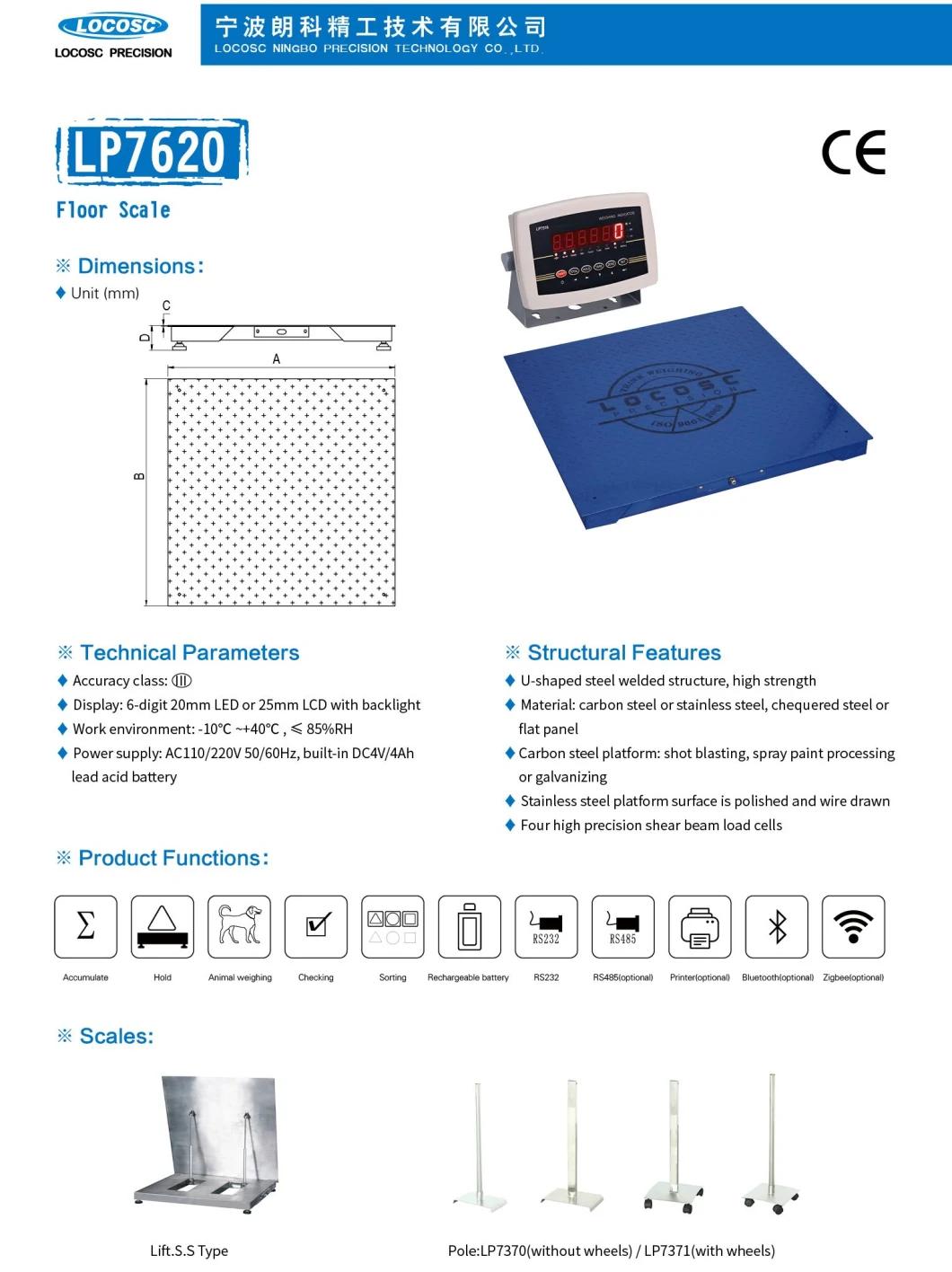 Overload Protection Material Mild Steel 1 Ton Weighing Scale