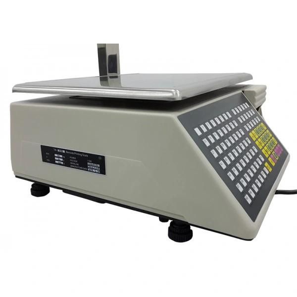 Ss Super Fruit Vegetable Weighing Kitchen Price Scale 40kg