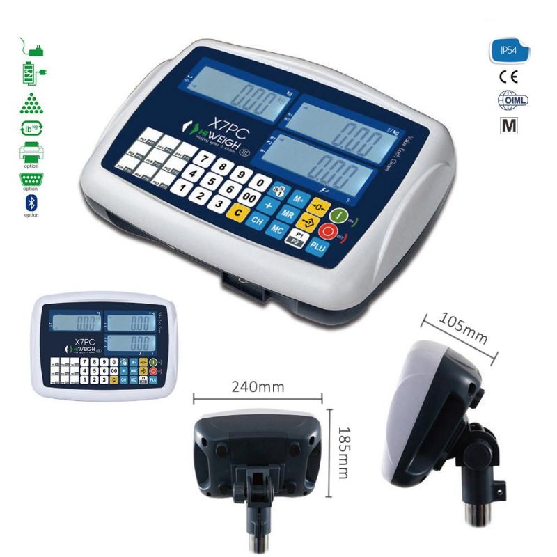 X7PC Digital Price Computing Indicator for Retail Scales