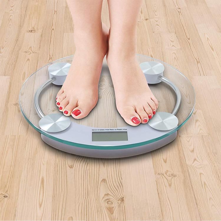 Body Scales 180kgs Circular 33cm Diameter Big Size Weighting Scales