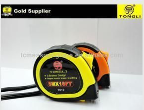 South America Market Yellow and Black ABS Measure Tape