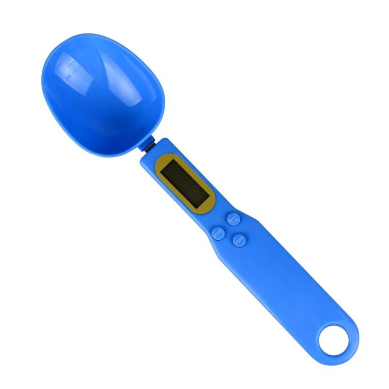 500g Colorful Kitchen Spoon Weighing Scale with LCD Screen