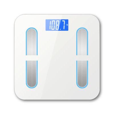 180kg Tempered Glass Bluetooth Body Fat Scale with LED Display