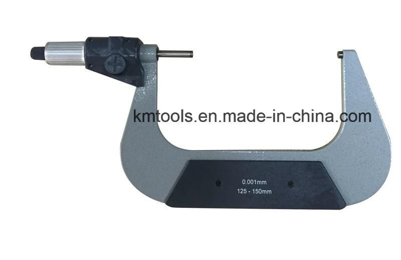 125-150mm Digital Outside Micrometer with 0.001mm Resolution Measuring Device