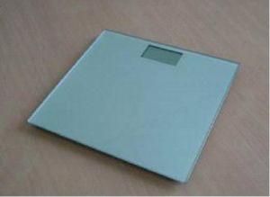 Electronic Weighing Bathroom Scale with Simple Glass Printing