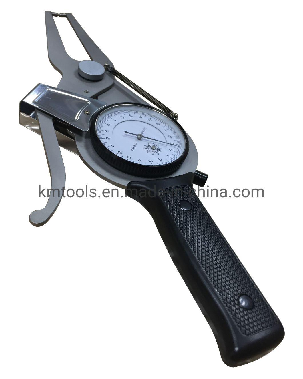 0-20mm Outside Dial Caliper Gauge for Measuring Ring Groove Bottom Diameter