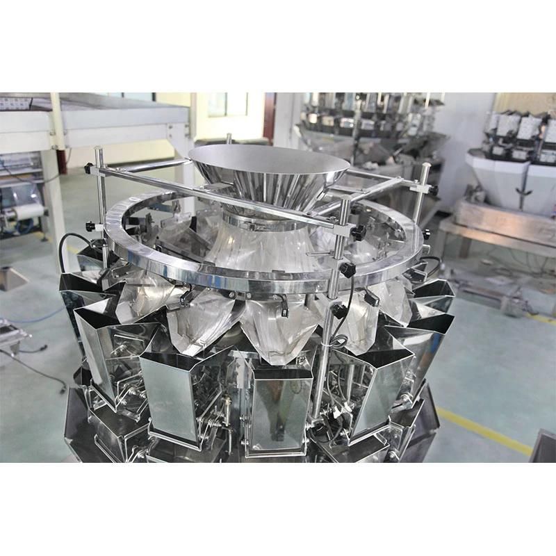 Feeding Control Multi Head Weigher for Counting and Weighing Fruit