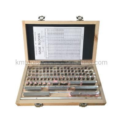 87PCS Hardened Stainless Steel Block Gauge