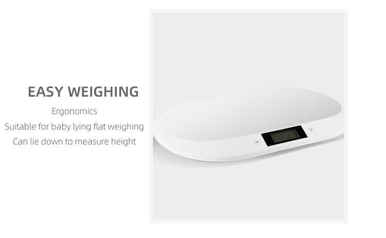 Smart Weigh Comfort Baby Scale 20kg Weight Capacity for Infants, Toddlers, and Babies
