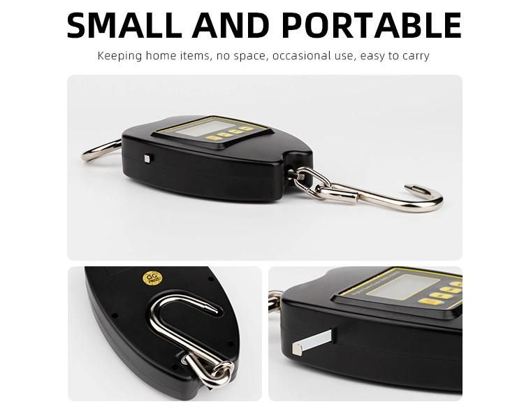 200kg Big Capacity Fishing Luggage Weighing Scale with Hook