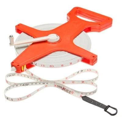 New Hot Selling Open Frame Measuring Tape Home Fiber Measuring Tape Measures 30m Long Tape