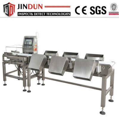 Food Quality Control High Accuracy Conveyor Belt Check Weigher