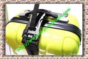 200cm Adjustable Luggage Strap with Combination Lock and Weighing Scale