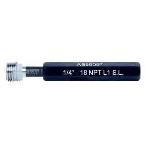 NPT Thread Plug Gauge 1/4X18NPT (4644-1B18)