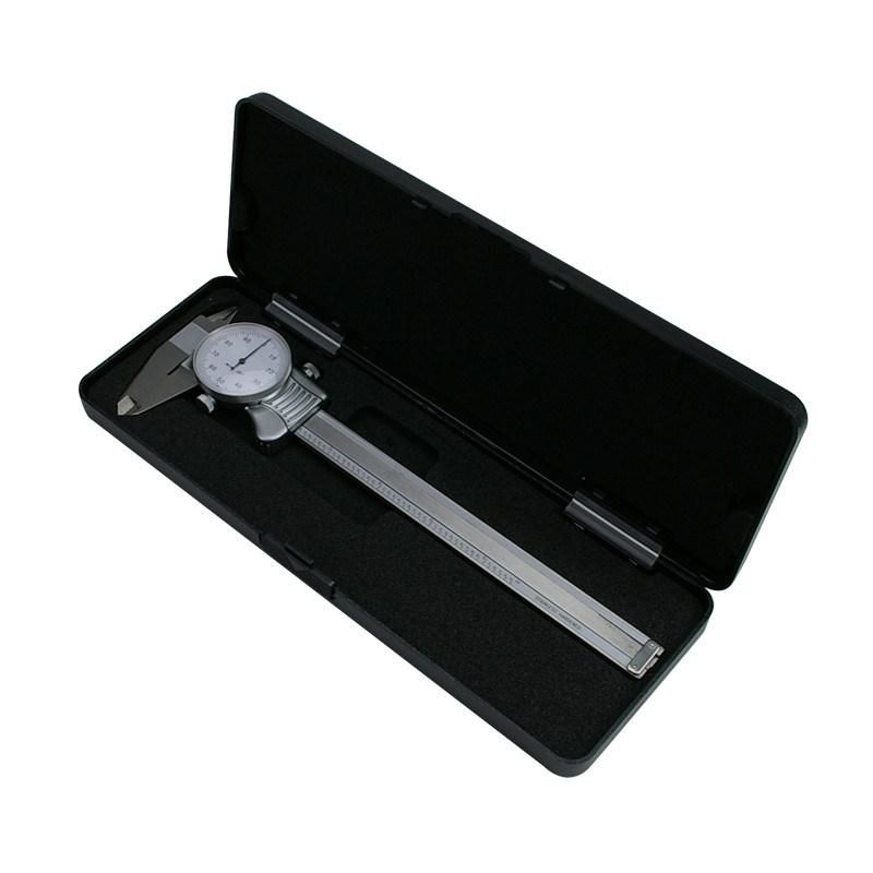 6" Machine-Dro Dial Caliper Imperial with White Face.