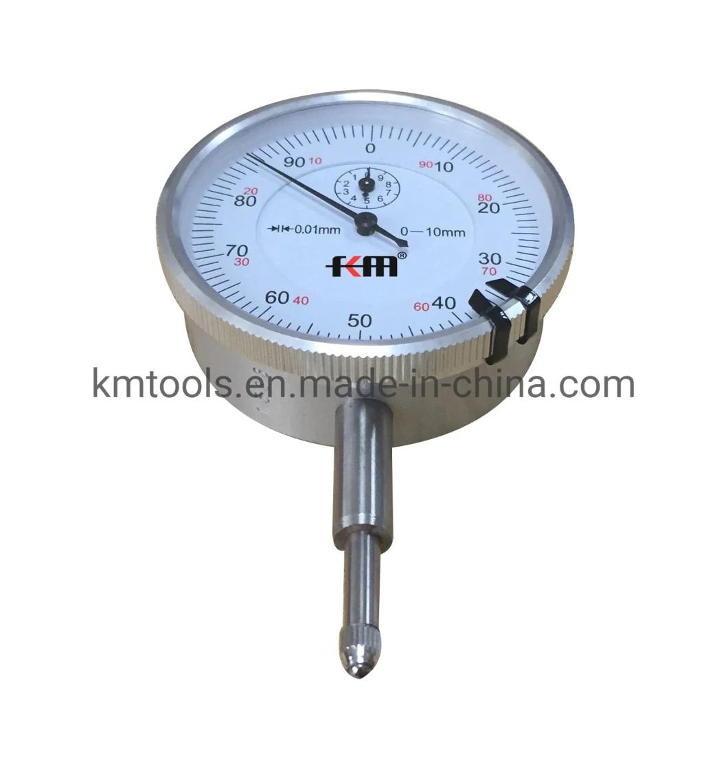 Set of Dial Indicator and Magnetic Stand with Fine Adjustment