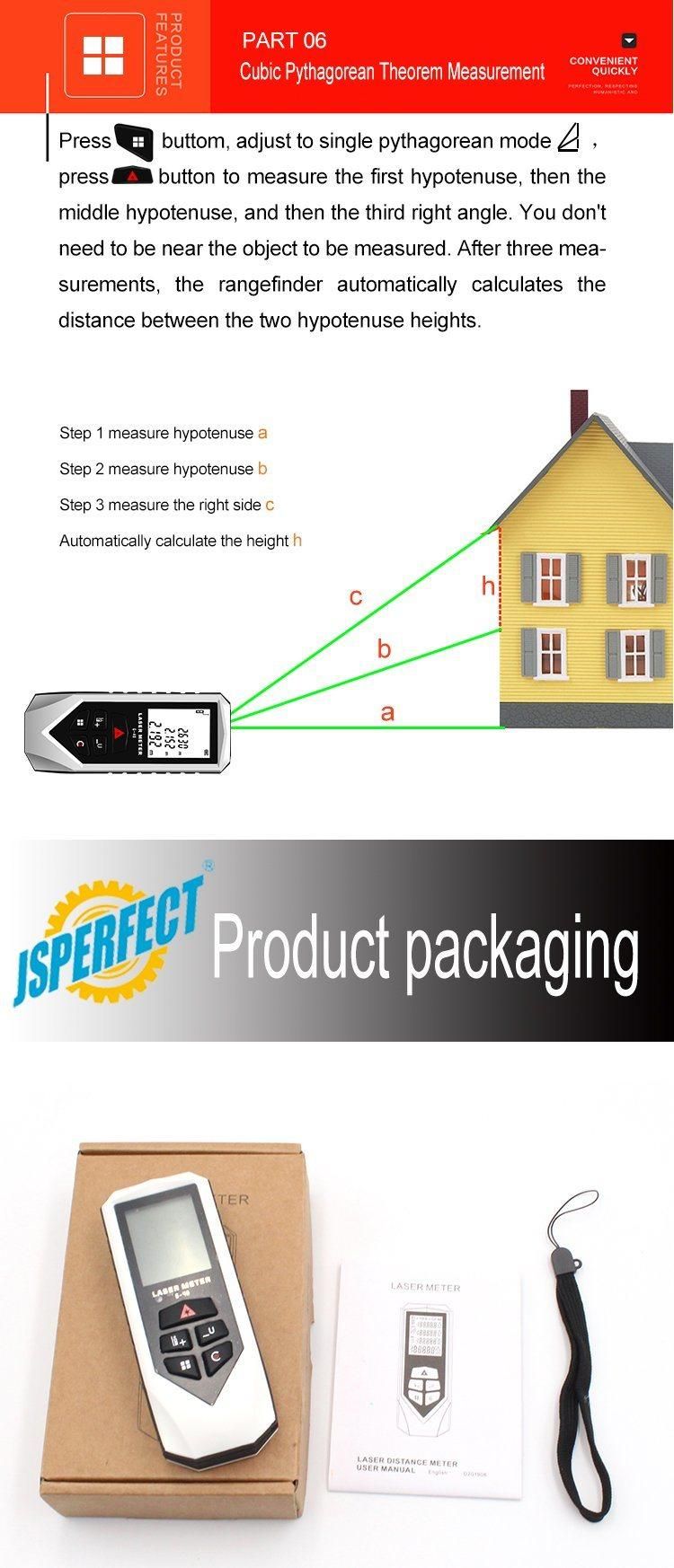 Handheld OEM Digital Green Laser Distance Meter Measure