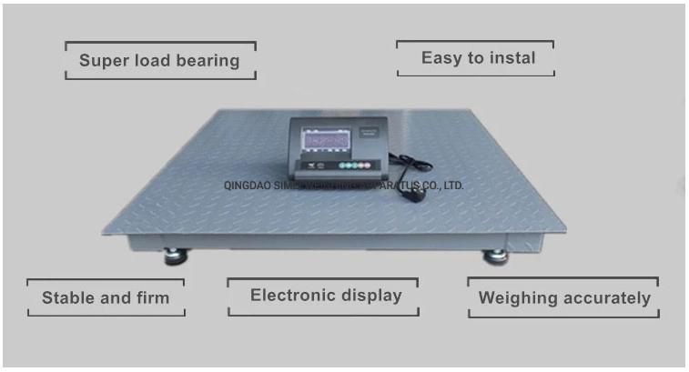 U-Type Beam Portable Electronic Floor Scale Platform Weighing Scales