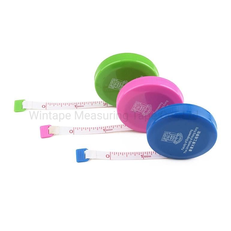 (150cm/60inch) Mini Plastic Promotional Wholesale Tape Measure