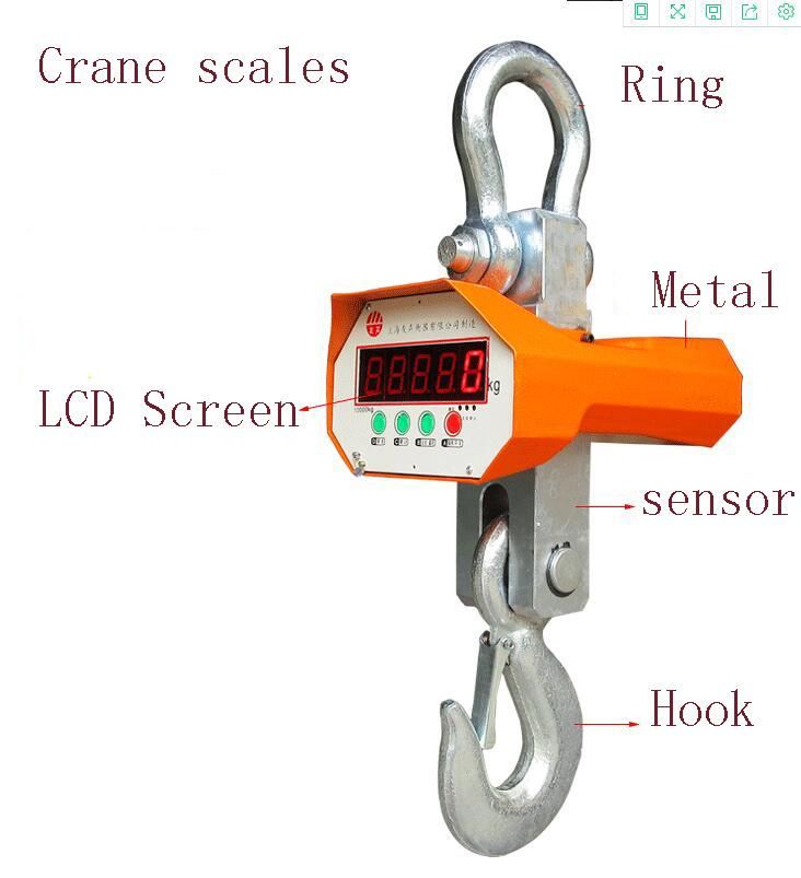 Industrial Use Crane Scale 1mt/3mt/5mt/10mt 3 Years Guarantee