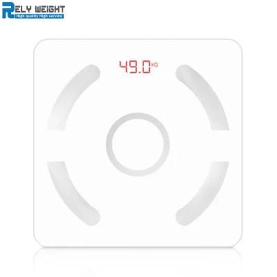 Smart Wireless 180kg Body Weight Digital Bathroom Scale Bluetooth